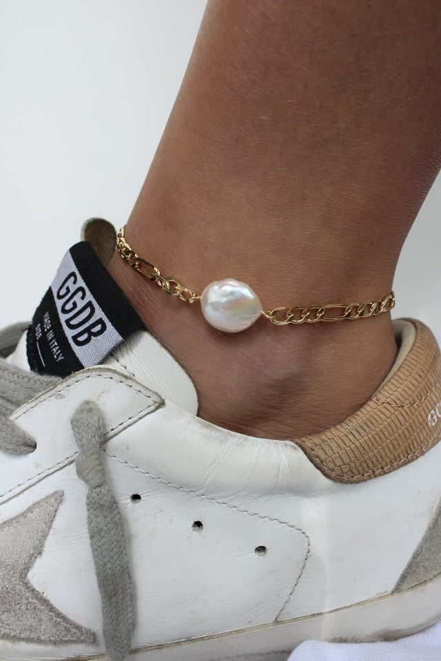 Single Pearl Anklet